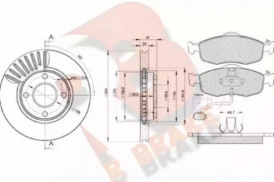 R BRAKE 3r09176784 -  